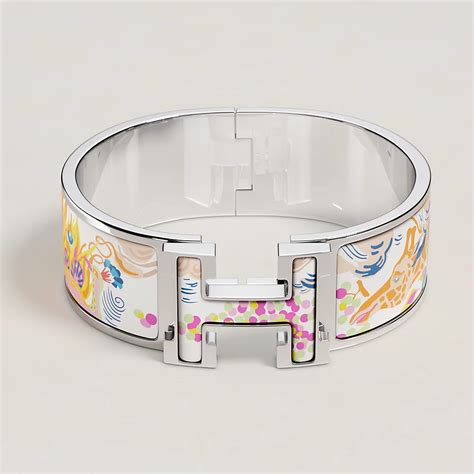 bracelet confettis hermes|Clic Clac H Emile et une Nuit bracelet .